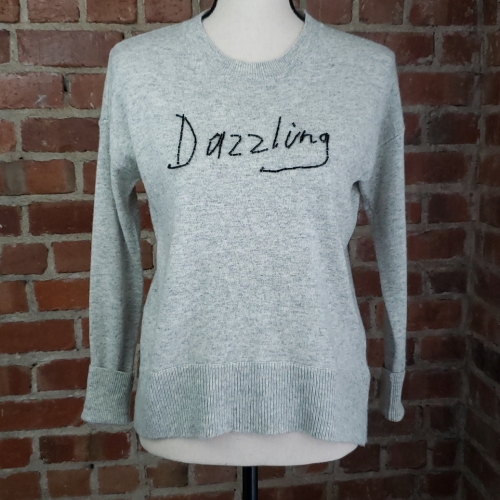 J. Crew "Dazzling" wool blend sweater size XXS